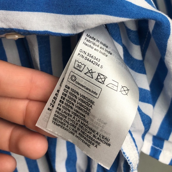 H&M stripped nautica front pockets shirt - Picture 5 of 9